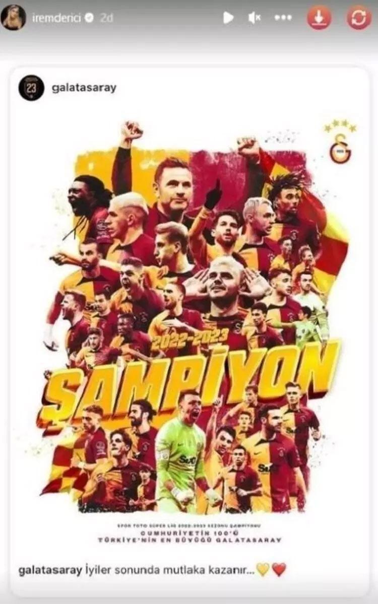 Galatasarayın 23. şampiyonluğunu ünlüler böyle kutladı: Anlayamazsınız