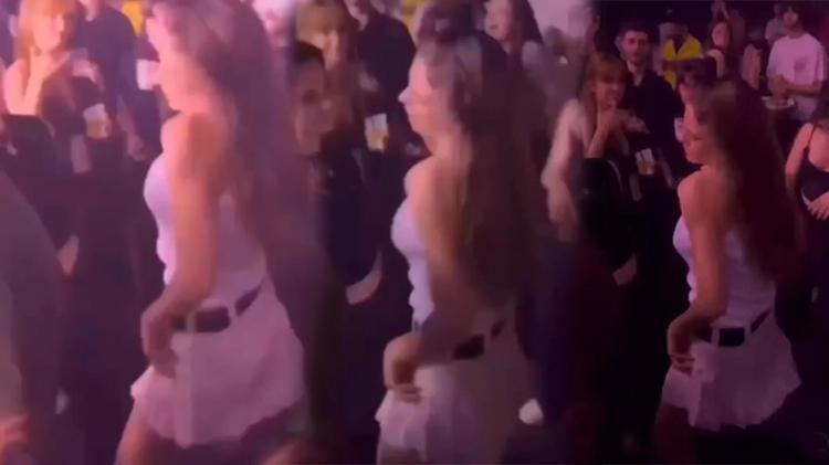 Serenay Sarıkayanın dansı geceye damga vurdu