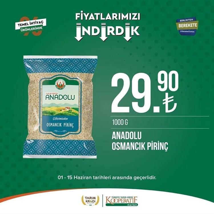 Tarım Market 7-15 Haziran aktüel katalog 2023 yayınlandı Tarım Kredide Babalar Günü sürprizi var Ayçiçek yağında dev indirim...