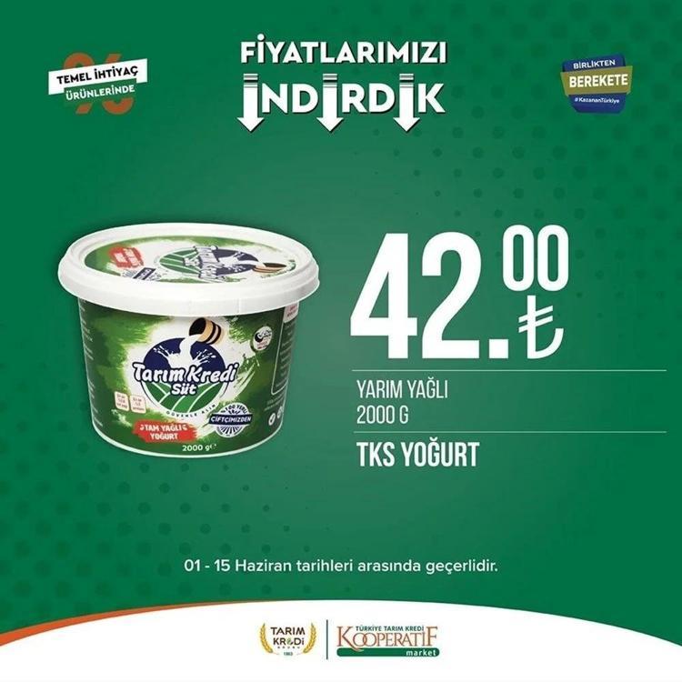 Tarım Market 7-15 Haziran aktüel katalog 2023 yayınlandı Tarım Kredide Babalar Günü sürprizi var Ayçiçek yağında dev indirim...