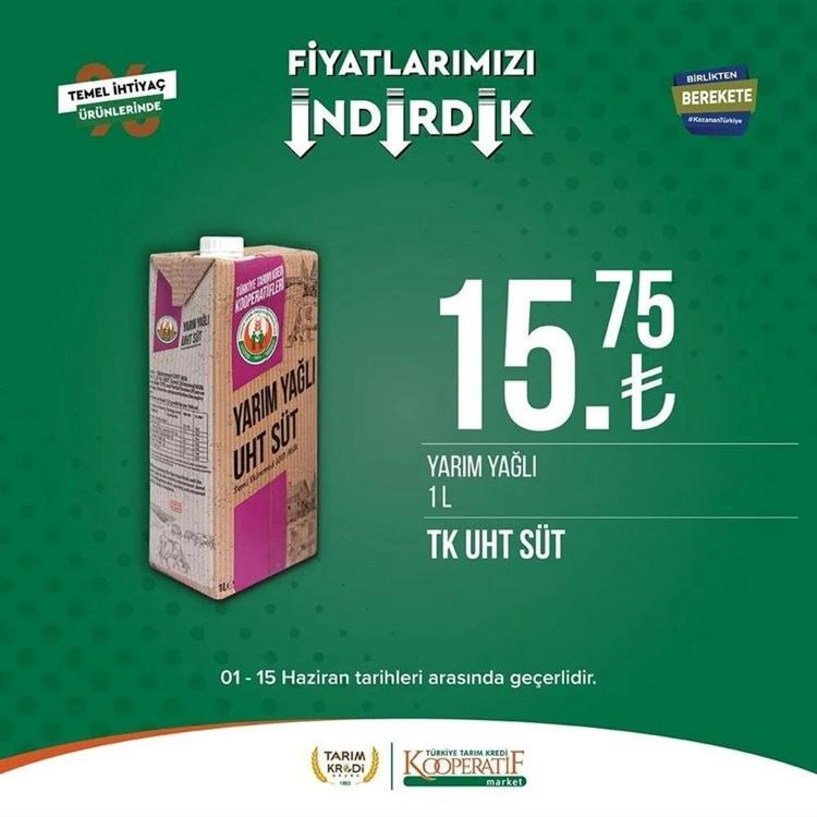 Tarım Market 7-15 Haziran aktüel katalog 2023 yayınlandı Tarım Kredide Babalar Günü sürprizi var Ayçiçek yağında dev indirim...