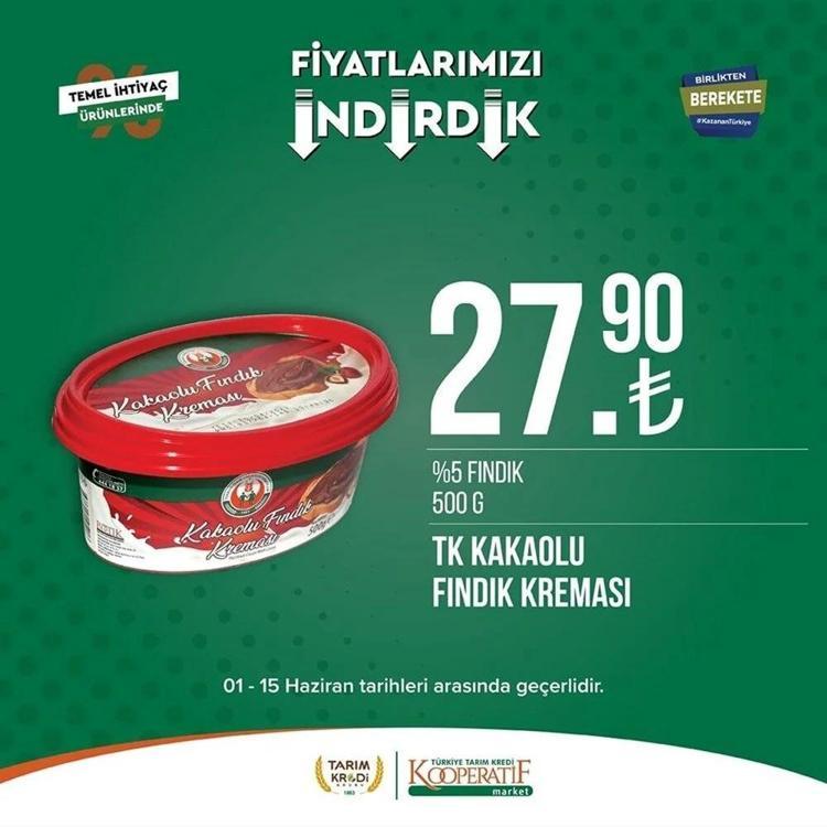 Tarım Market 7-15 Haziran aktüel katalog 2023 yayınlandı Tarım Kredide Babalar Günü sürprizi var Ayçiçek yağında dev indirim...