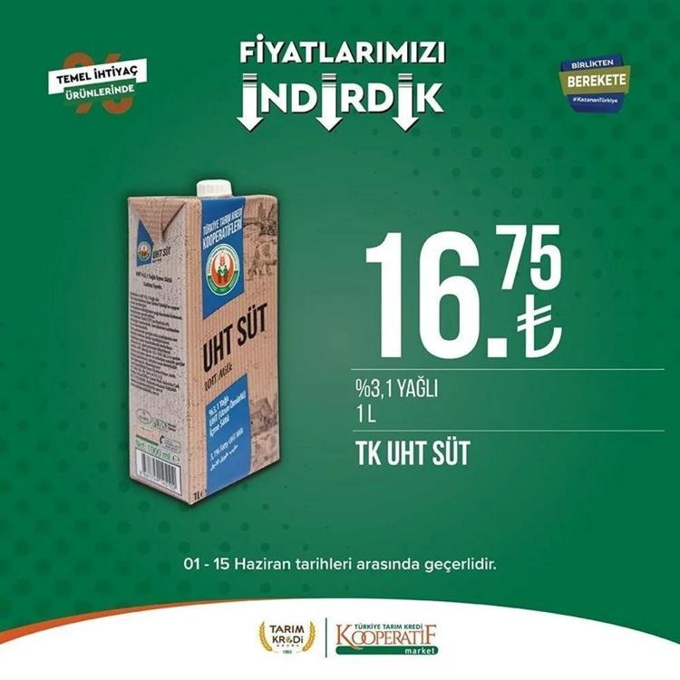 Tarım Market 7-15 Haziran aktüel katalog 2023 yayınlandı Tarım Kredide Babalar Günü sürprizi var Ayçiçek yağında dev indirim...