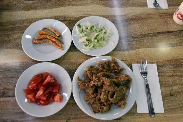 Edirnenin meşhur tava ciğerinde tavan fiyat delindi