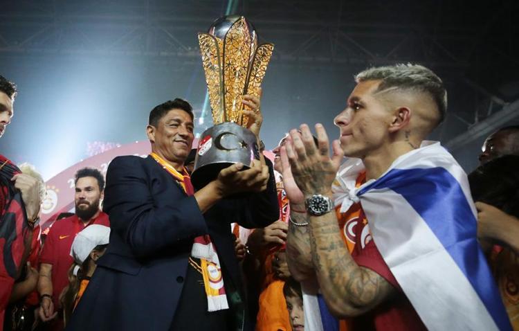 Galatasarayın şampiyonluk kutlamalarında sadece bir yıldız yoktu