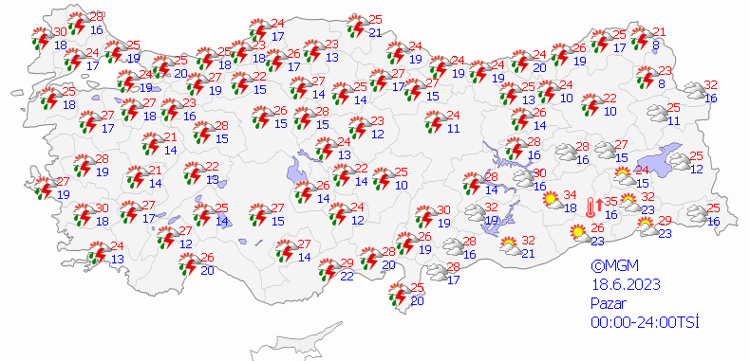 Sel ve sağanak tehlikesi Meteoroloji son dakika illeri duyurdu, hava tersine döndü