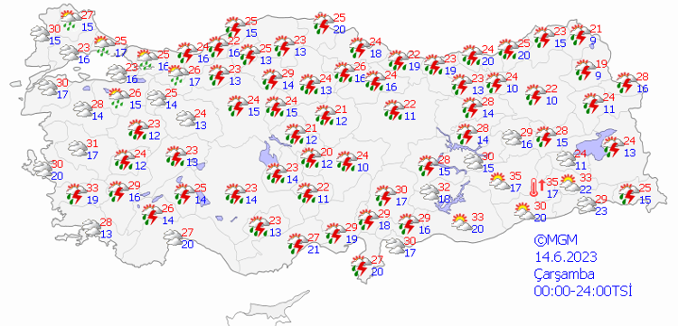 Sel ve sağanak tehlikesi Meteoroloji son dakika illeri duyurdu, hava tersine döndü