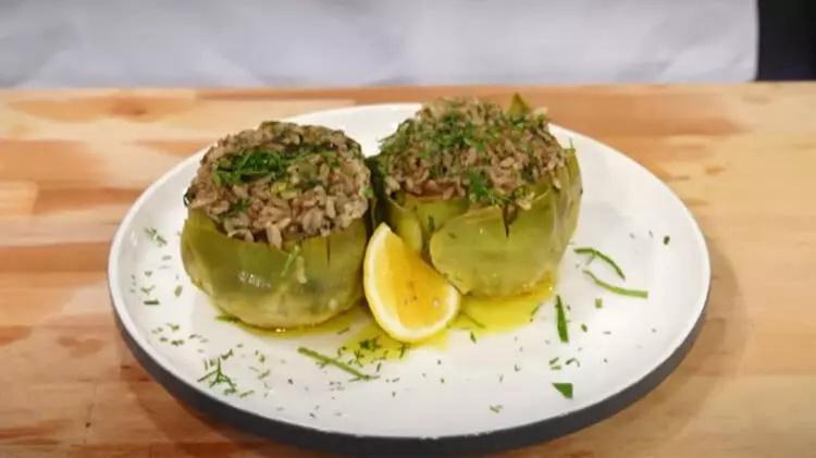 MasterChef All Star Enginar Dolması nasıl yapılır Enginar Dolması tarifi ve malzemeleri...