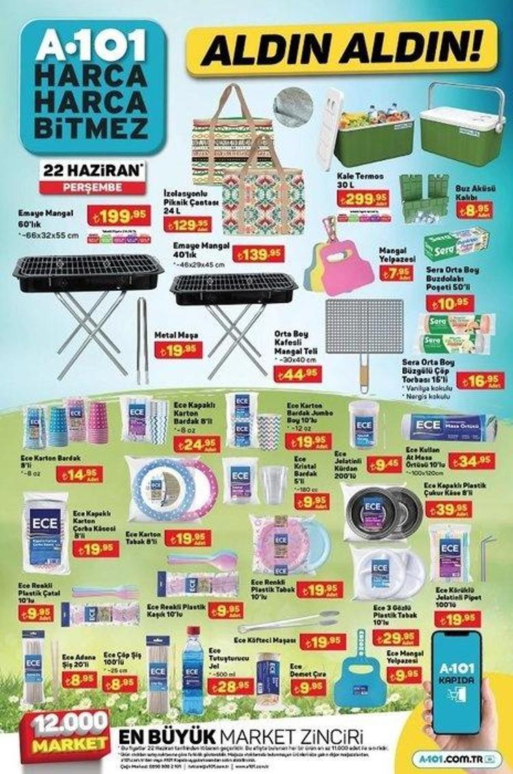 A101 22 Haziran aktüel katalog 2023 yayınlandı Bayram şekerinde sürpriz kampanya var