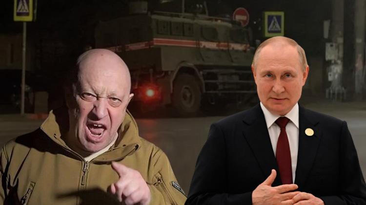 Rusyayı karıştıran olay Wagner’in lideri Prigojin harekete geçti, Putinden sıkıyönetim kararı