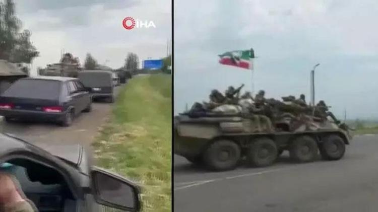 Çeçen birlikler Rostov’a ulaştı