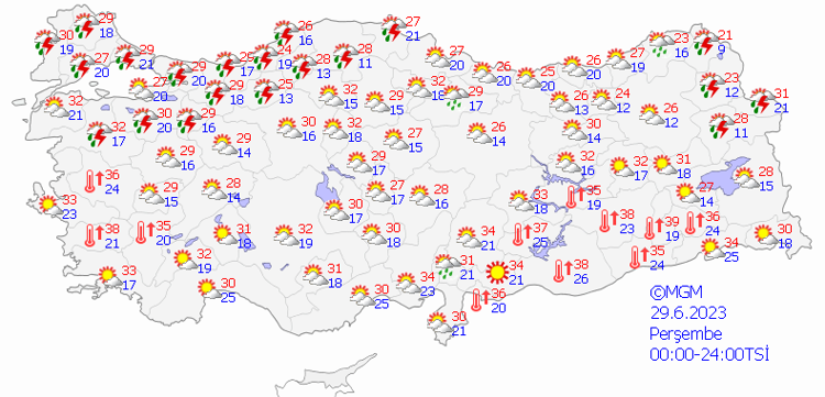 29 HAZİRAN PERŞEMBE