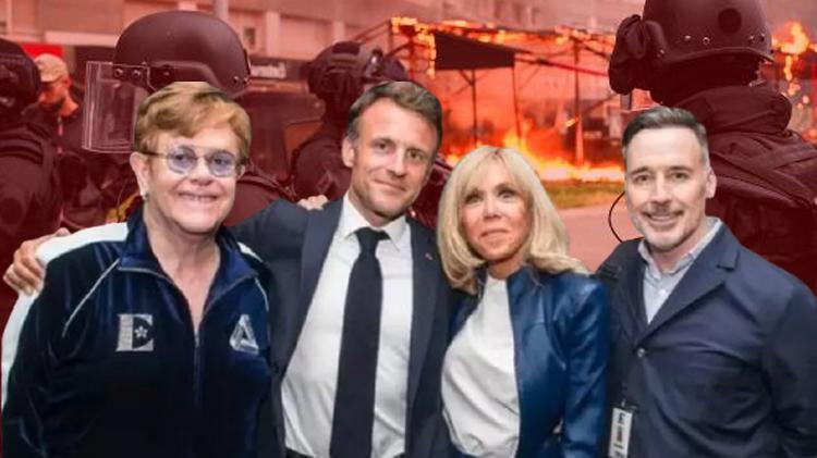 Fransadaki ateş bir ülkeye daha sıçradı Sokaklar yangın yeri, Macron konserde: Tüm ihtimaller masada