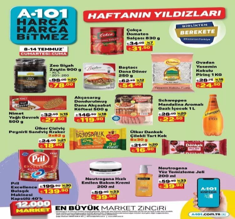 A101 12-14 Temmuz aktüel katalog 2023 yayınlandı A101 vantilatör 169 TL Sürpriz kampanya var