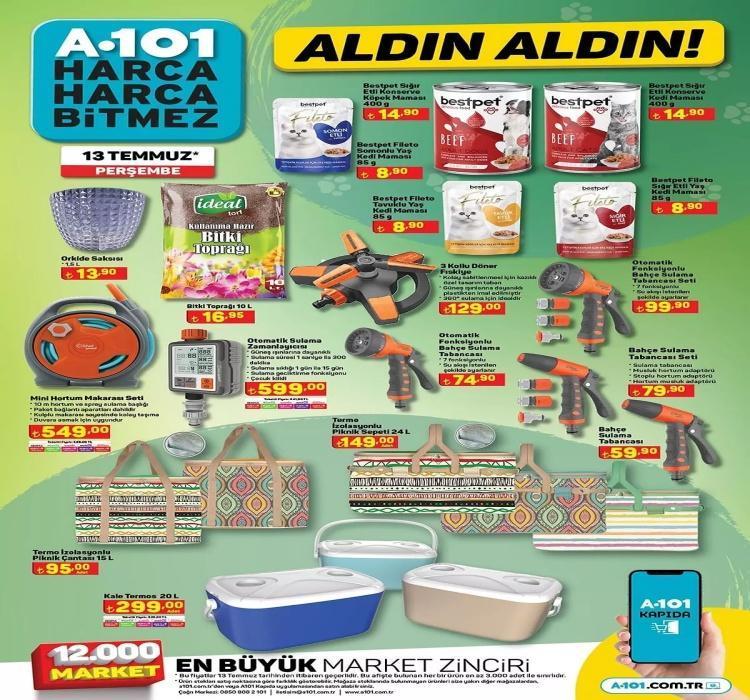 A101 12-14 Temmuz aktüel katalog 2023 yayınlandı A101 vantilatör 169 TL Sürpriz kampanya var