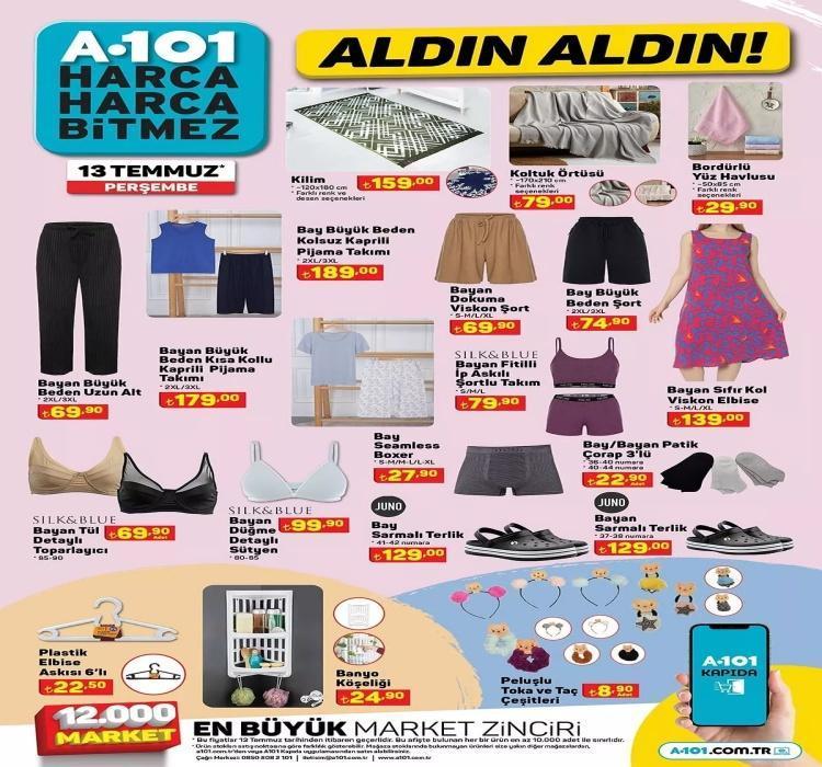 A101 12-14 Temmuz aktüel katalog 2023 yayınlandı A101 vantilatör 169 TL Sürpriz kampanya var