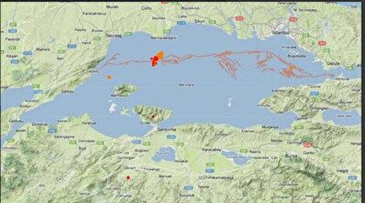 Adalar fay hattı nereden geçiyor, Adalar fayı nerede