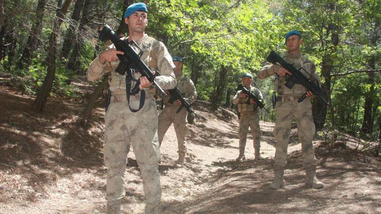 Türkiyenin en önemli bölgelerinden Kazdağlarına komando koruması
