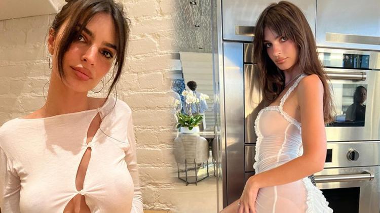 Emrata kalça dansı yaptığı anları paylaştı Sosyal medya sallandı