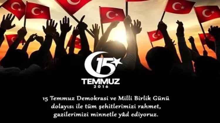 Kahramanlık destanı 15 Temmuz görselleri ve mesajlar Resimli 15 Temmuz Demokrasi ve Birlik Günü mesajları, sözleri