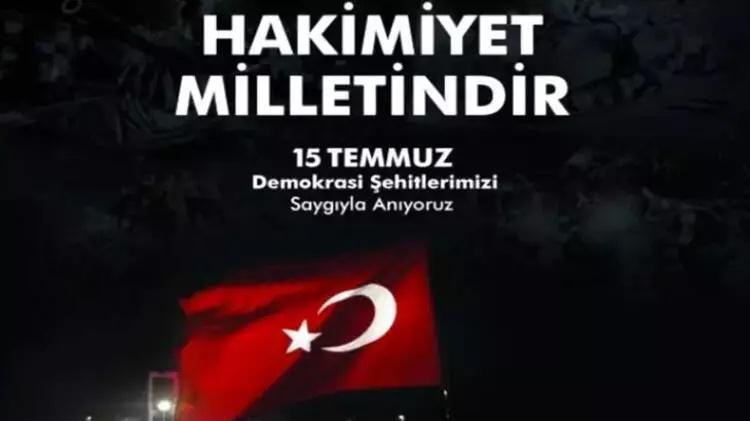 Kahramanlık destanı 15 Temmuz görselleri ve mesajlar Resimli 15 Temmuz Demokrasi ve Birlik Günü mesajları, sözleri