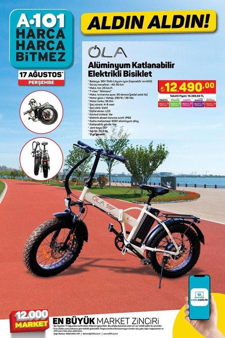 A101 17 AĞUSTOS 2023 KATALOĞU TAM LİSTE