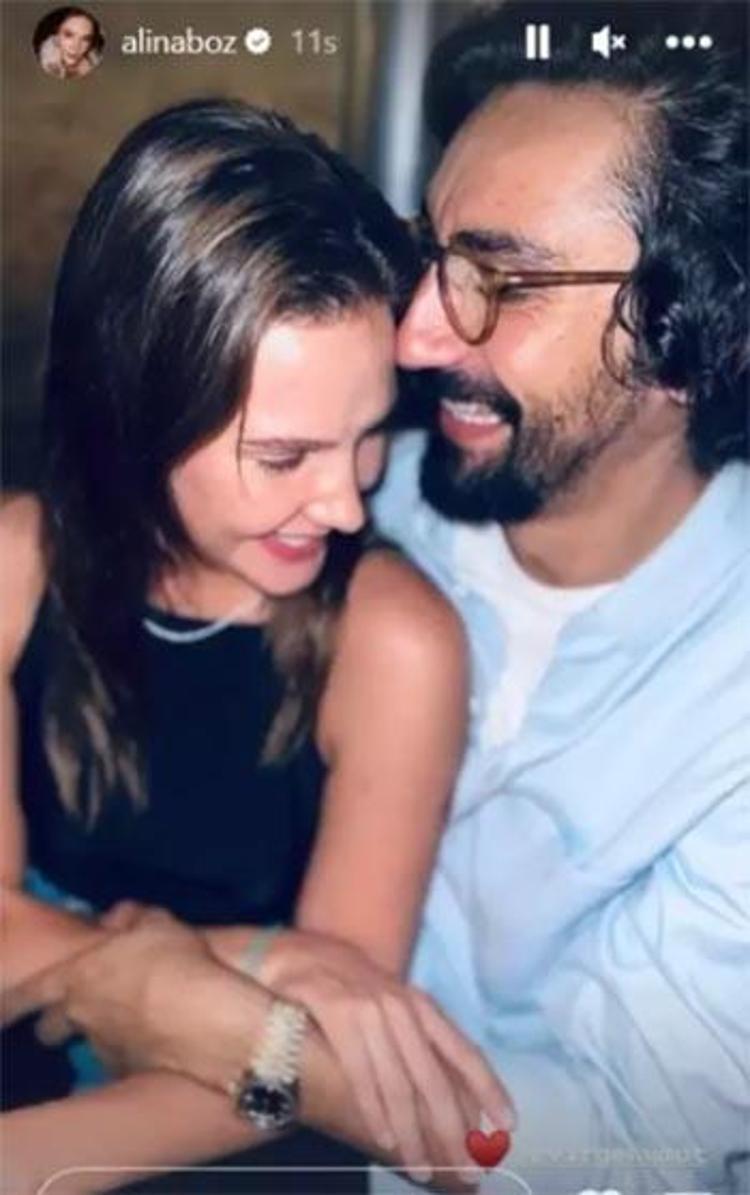 Alina Boz ve Umut Evirgen aşka geldi: Romantik pozları gündem oldu