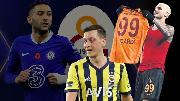 Hakim Ziyechin Mesut Özil detayı ortaya çıktı Erden Timur itiraf etti, işte Icardi taktiği