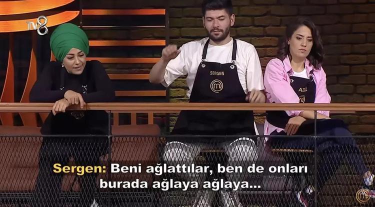 Potaya girdi kaos çıktı MasterChef Sergenin elenmesi için beklenen olay gerçekleşti