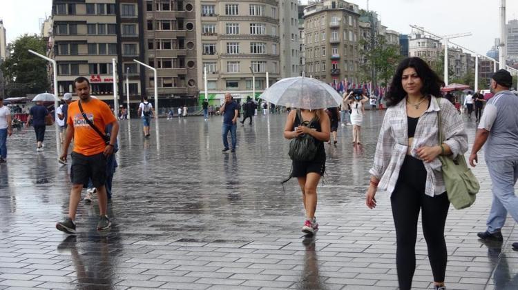Meteoroloji ile ilgili son dakika gelişmesi Kavurucu sıcaklıkların yerini sağanak alıyor