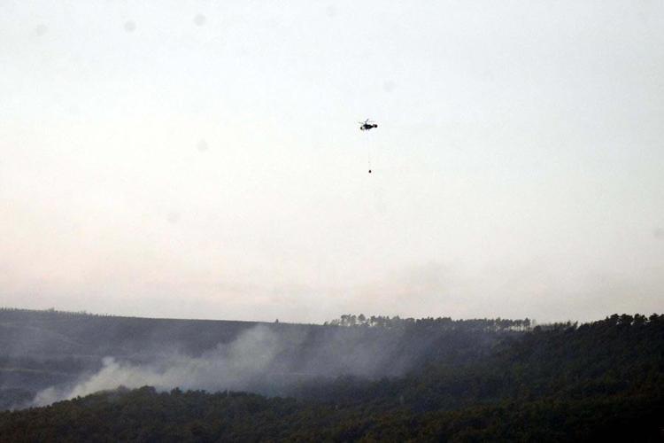 Çanakkalede orman yangıyla mücadele sürüyor Bakan Yumaklı son durumu açıkladı