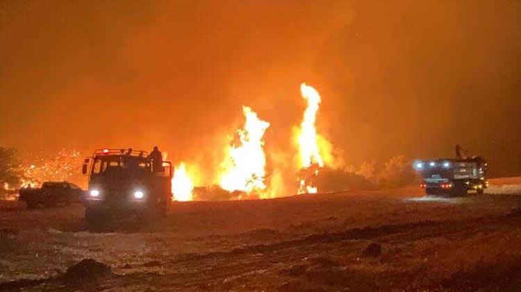 Çanakkale yangın haritası (NASA) Çanakkale orman yangını son dakika: Çanakkale’de orman yangını nerede Çanakkalede yangın nerede çıktı