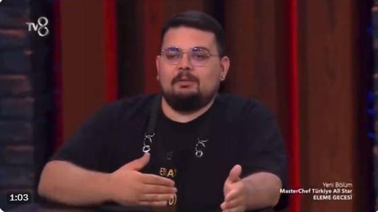 Giderayak MasterChefin iç yüzünü anlattı MasterChef All Stardan elenen Eray stüdyoyu birbirine kattı