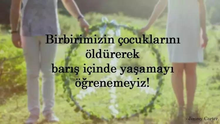 1 EYLÜL BARIŞ GÜNÜ MESAJLARI-BARIŞ SÖZLERİ Dünya Barış günü mesajları, görselleri, sözleri: Anlamlı, savaş karşıtı, yeni, en güzel barış savunucusu barış günü mesajları