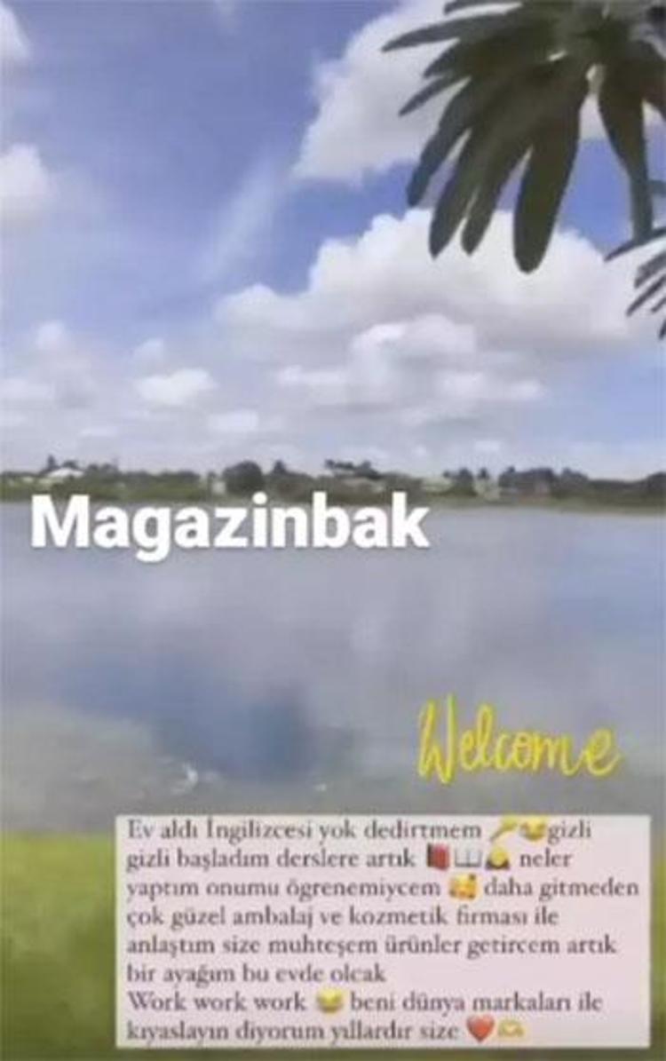 Selin Ciğerci Amerikada göl manzaralı lüks bir ev aldı