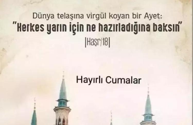 8 Eylül 2023 Cuma mesajları: Cumanız mübarek olsun Resimli Cuma mesajları, sözleri...