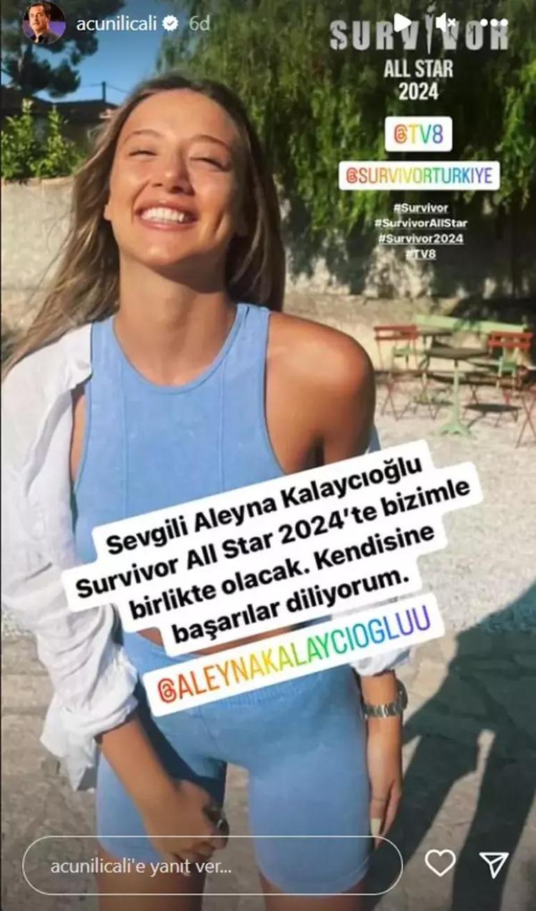 DÖRDÜNCÜ YARIŞMACI ALEYNA KALAYCIOĞLU