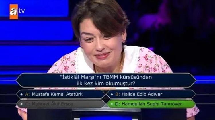 1 milyonluk sorunun cevabı nedir 10 Eylül Kim Milyoner Olmak İster 1 milyonluk soru doğru cevaplandı mı