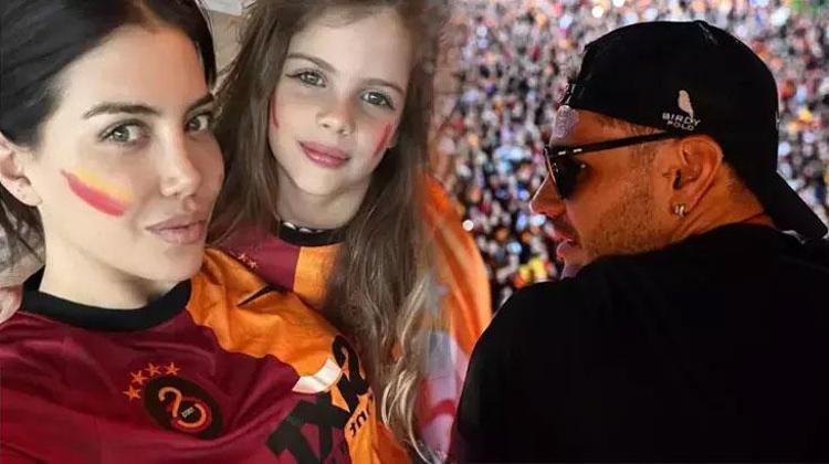 Icardinin eşi Wanda Nara İstanbulu gezdi Ayasofya önünde poz...