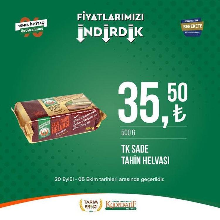 Tarım market 25 Eylül - 2 Ekim aktüel katalog 2023 yayınlandı Tarım Kredi ayçiçek yağında Ekim sürprizi var