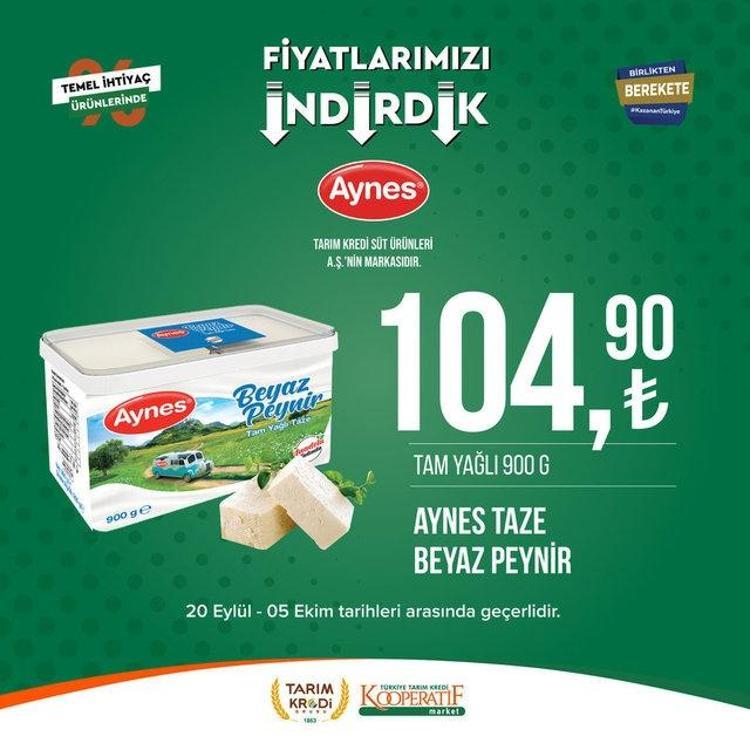 Tarım market 25 Eylül - 2 Ekim aktüel katalog 2023 yayınlandı Tarım Kredi ayçiçek yağında Ekim sürprizi var