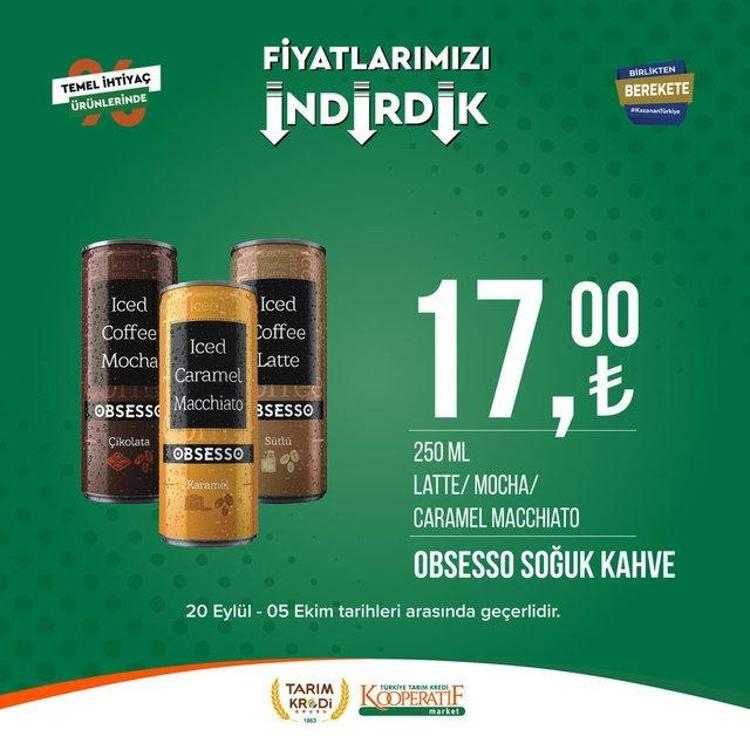 Tarım market 25 Eylül - 2 Ekim aktüel katalog 2023 yayınlandı Tarım Kredi ayçiçek yağında Ekim sürprizi var