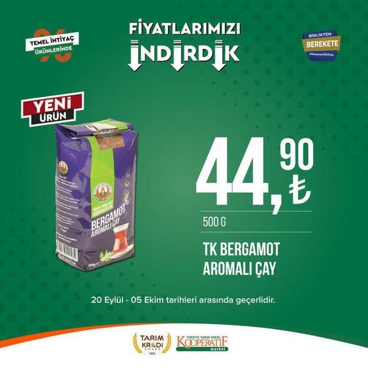 Tarım market 25 Eylül - 2 Ekim aktüel katalog 2023 yayınlandı Tarım Kredi ayçiçek yağında Ekim sürprizi var