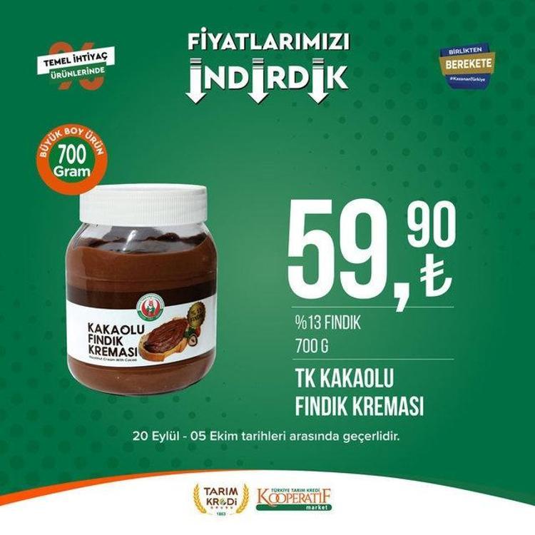 Tarım market 25 Eylül - 2 Ekim aktüel katalog 2023 yayınlandı Tarım Kredi ayçiçek yağında Ekim sürprizi var