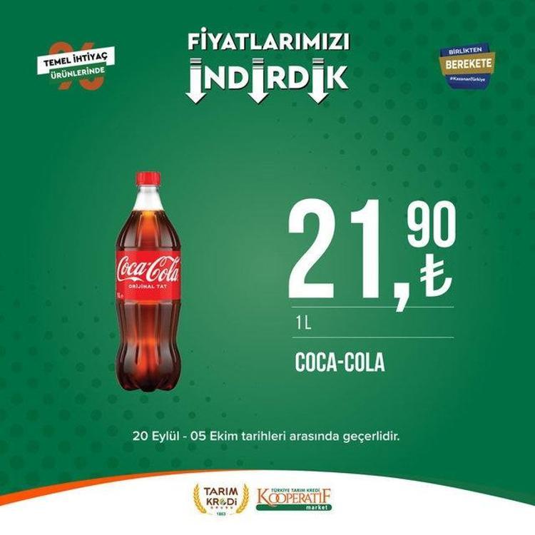 Tarım market 25 Eylül - 2 Ekim aktüel katalog 2023 yayınlandı Tarım Kredi ayçiçek yağında Ekim sürprizi var