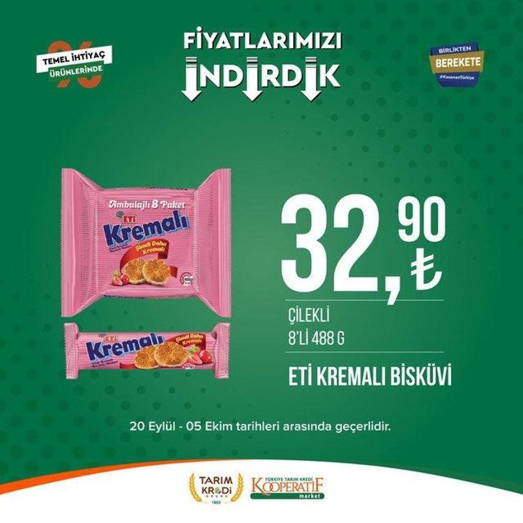 Tarım market 25 Eylül - 2 Ekim aktüel katalog 2023 yayınlandı Tarım Kredi ayçiçek yağında Ekim sürprizi var