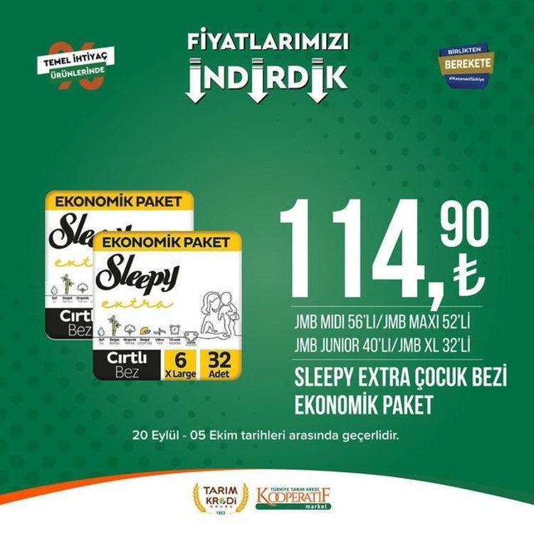 Tarım market 25 Eylül - 2 Ekim aktüel katalog 2023 yayınlandı Tarım Kredi ayçiçek yağında Ekim sürprizi var