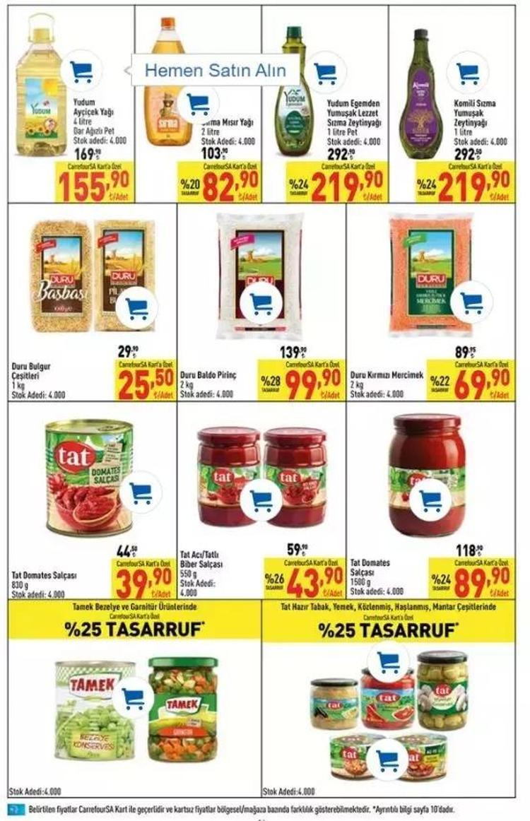 CarrefourSA 30 Eylül - 4 Ekim aktüel katalog 2023 yayınlandı Sürpriz bol haftada kışlık giyeceklerde fiyatlar düştü
