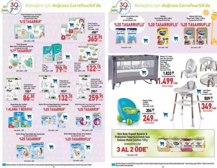 CarrefourSA 30 Eylül - 4 Ekim aktüel katalog 2023 yayınlandı Sürpriz bol haftada kışlık giyeceklerde fiyatlar düştü
