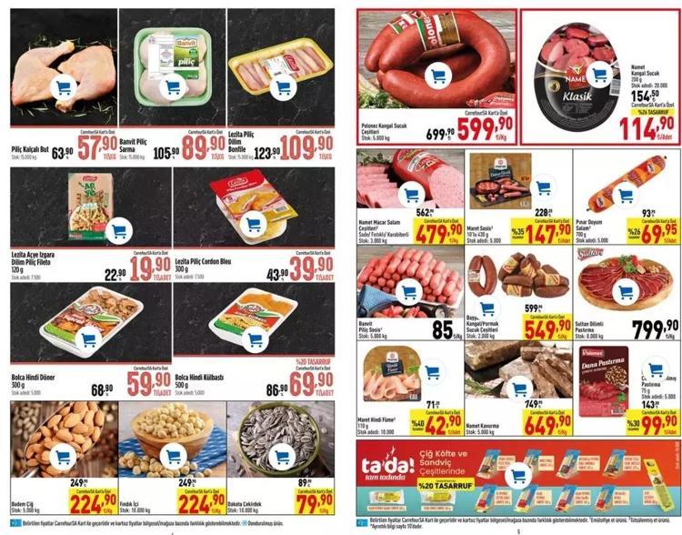 CarrefourSA 30 Eylül - 4 Ekim aktüel katalog 2023 yayınlandı Sürpriz bol haftada kışlık giyeceklerde fiyatlar düştü